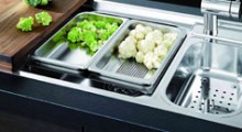 Le centre culinaire Blancoaxis 6 S-IF Edition pour four vapeur de Blanco