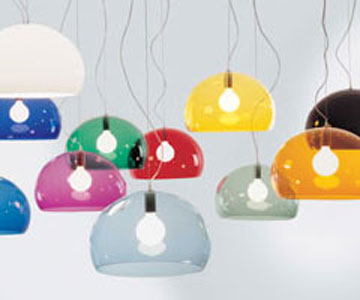 FL/Y de Kartell FL/Y de Kartell. Éclairage de cuisine. Suspension de cuisine