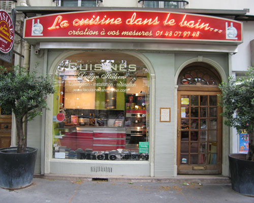 La cuisine dans le bain La cuisine dans le bain, cuisiniste, cuisiniste sur Paris, cuisines Armony