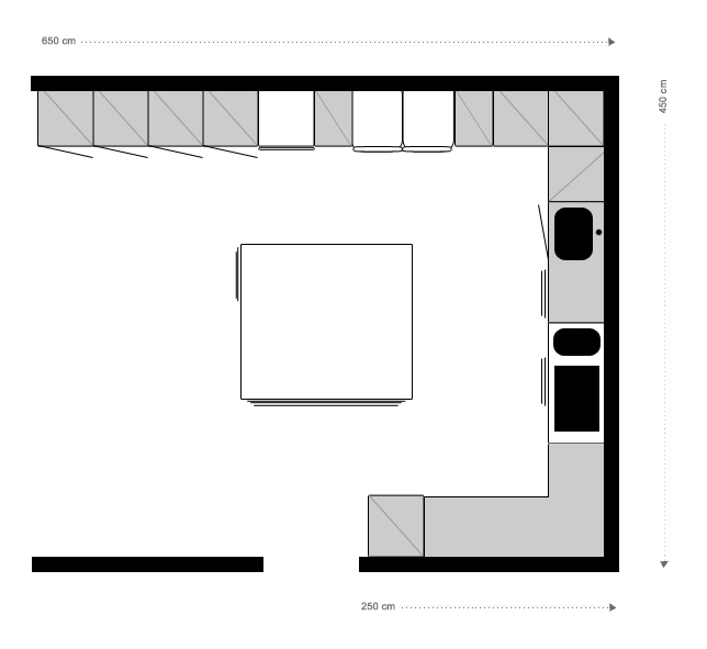 plan Cuisine Teissa plan