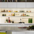 Les cuisines haut de gamme font bibliothèques