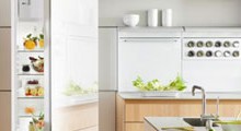 Un réfrigérateur au design chic