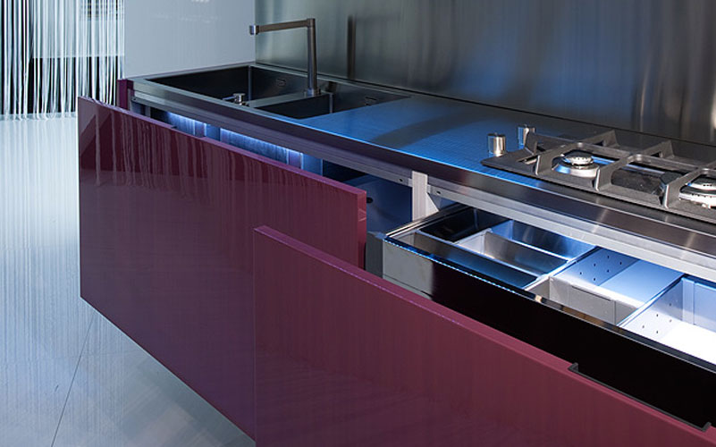 Moove de Leader Cucine cuisine intégrée-cuisine compacte