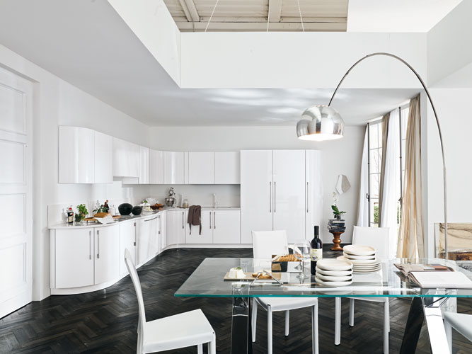 Arch de Leader cucine cuisine blanche
