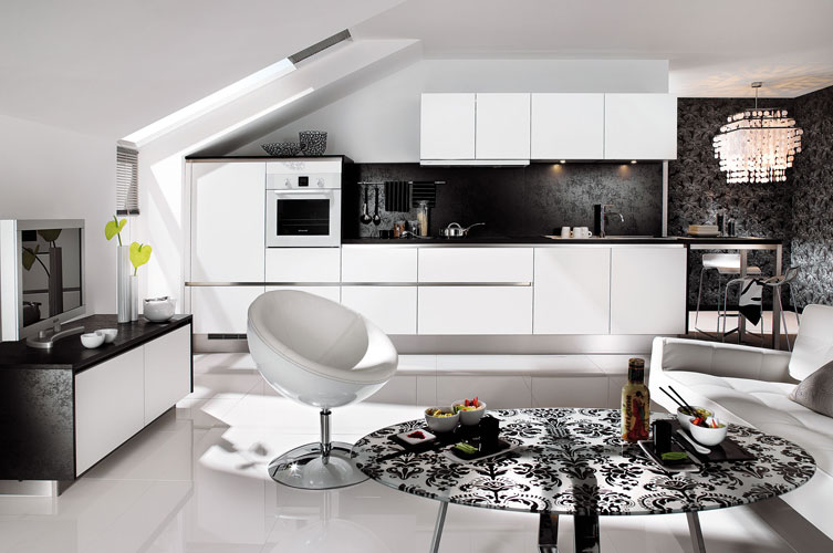 Kamal de Mobalpa cuisine blanche-cuisine haut de gamme