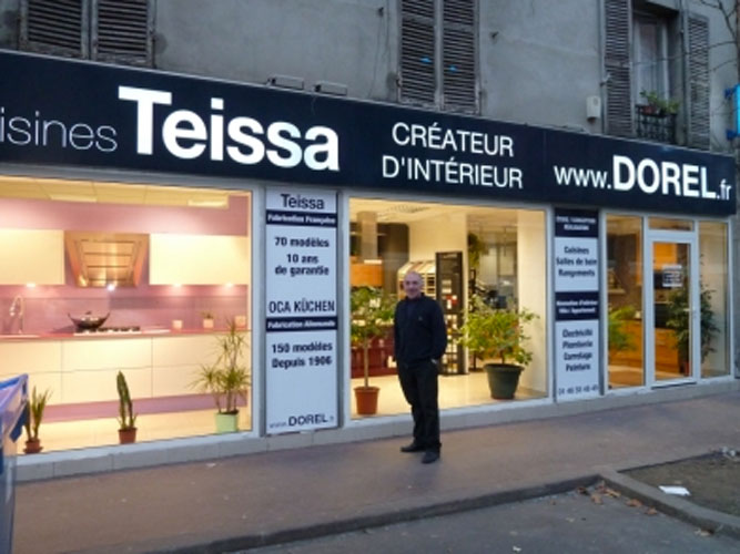 Dorel magasin de cuisine, cuisiniste