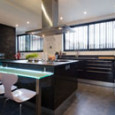 La cuisine dans le bains